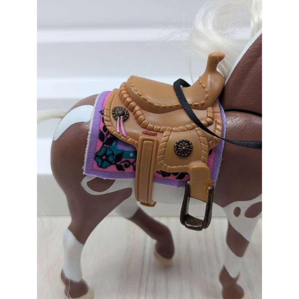 Fisher Price Loving Family Dollhouse Western Horse Dusty Girl Doll accessory lot - Picture 2 of 12